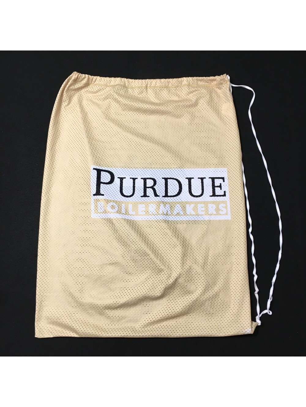 PURDUE BOILERMAKERS Mesh Drawstring Sack Pack UNIVERSITY SWIM.